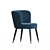 Elegant Eichholtz Grenada Dining Chair 3D model small image 3