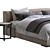 Gordon Bed: Luxury Comfort & Style 3D model small image 4