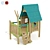 Wizard's Hideaway Playset 3D model small image 2