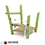 Kompan Oasis Toddler w/Desk | Interactive Outdoor Playground Set 3D model small image 1