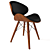 Florida M PU Chair - Modern Design, Premium Quality 3D model small image 1