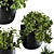 Wall-Mounted Plant Box 3D model small image 2