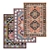 Luxury Carpets Set 3D model small image 1