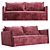 JOY Sofa: Comfortable and Stylish Transformation 3D model small image 1