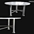 Modern Gervasoni NEXT Table 3D model small image 2