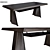 Vitra Trapeze Modern Designer Table 3D model small image 1