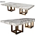 Sleek Petra Table: Modern Elegance 3D model small image 1