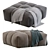 Contemporary Pouf: Stylish, Versatile, and Comfortable 3D model small image 2