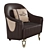 Luxurious Formenti Paradise Armchairs 3D model small image 1