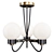 Elegant Chelton Ceiling Light 3D model small image 1