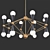 Caracas 16-Light Chandelier: A Radiant Masterpiece 3D model small image 1