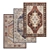 Luxury Carpet Set: High-Quality Textures (3 Pieces) 3D model small image 1