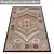 Luxury Carpet Set: High-Quality Textures (3 Pieces) 3D model small image 3