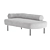 Adelaide Straight Sofa - Gray 3D model small image 5