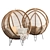 Cozy Rattan Cocoon Lounge Chair 3D model small image 2