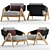 Ethimo Knit Armchair: Modern and Stylish Seating Solution 3D model small image 1