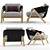 Ethimo Knit Armchair: Modern and Stylish Seating Solution 3D model small image 2