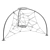 Arbero Net 3 Legs: Innovative Playground Equipment 3D model small image 4