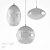 ASTEA Pendant Light Collection: ODEON LIGHT 4748/1, 4749/1, 4750/1 3D model small image 1