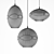 ASTEA Pendant Light Collection: ODEON LIGHT 4748/1, 4749/1, 4750/1 3D model small image 2