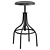 Kave Home Britney Steel Barstool 3D model small image 2