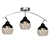 Stylish De City Tetro Chandelier 3D model small image 1