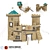 Kompan Castle Medium: Nature-inspired Play Complex 3D model small image 1