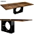 Kristalia Holo Wood Table: Sleek and Stylish 3D model small image 1