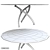 Reflex Fili Derba Modern Table 3D model small image 3