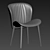 Elegant Petal Chair: Modern Design 3D model small image 2