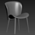 Elegant Petal Chair: Modern Design 3D model small image 3