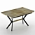 Jerome Extendable Dining Table 3D model small image 4