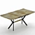 Jerome Extendable Dining Table 3D model small image 1