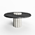 Embrace Elegance: Raku-Yaki Dining Table 3D model small image 1