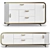 Modern Sideboards: Max 2012, Multiple Sizes 3D model small image 2