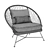 Comfortable Aeri Lounge Chair 3D model small image 4