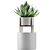 Exotic Agave Collection: Perfect for Green Decor 3D model small image 2