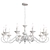 Isabelle H17006/10MWSB: Elegant 10-Light Lumien Hall Chandelier 3D model small image 2