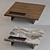 Boteco (Minotti) Coffee Table 120x120x33cm 3D model small image 1