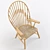 Crisal Decoracion Armchair 809 3D model small image 3