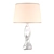 Crystal Elegance Silk Table Lamp 3D model small image 1
