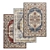 Luxury Carpet Set: High-Quality Textures for Versatile Use 3D model small image 1