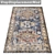 Luxury Set of 3 Carpets | High-Quality Textures 3D model small image 3