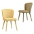 Elegant Aston Dining Chair by Minotti 3D model small image 4