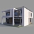 Contemporary Two-Story Villa 3D model small image 2