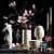 Ceramic Decor Set: Sculptures, Vase, Pot & Scented Candle 3D model small image 1