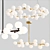 Bubble Stik Milk Bubble Chandeliers - Modern Elegance! 3D model small image 1