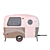 Modular Travel Trailer with TurboSmooth 3D model small image 3