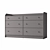 Stylish HAUGA 6-Drawer Chest 3D model small image 3