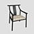 Elegant Chinese Chair 3D model small image 1